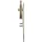 Ekena Millwork Premium Wagon Wheel Horseshoe Roller Hanger w/ Bolts for Barn Door for 2 1/4" Doors, White Bronze GB60015R2WWZ - alternate 4